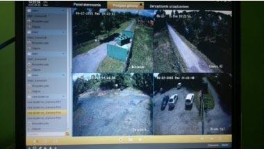 Monitoring bezprzewodowy działek